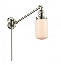 Innovations Lighting 237-PN-G311-LED - Dover - 1 Light - 5 inch - Polished Nickel -Adjustable Swing Arm