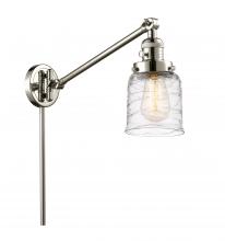 Innovations Lighting 237-PN-G513-LED - Bell - 1 Light - 8 inch - Polished Nickel -Adjustable Swing Arm