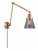 Innovations Lighting 238-AC-G63 - Cone - 1 Light - 8 inch - Antique Copper -Adjustable Swing Arm