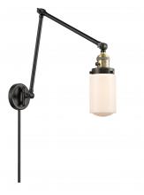 Innovations Lighting 238-BAB-G311-LED - Dover - 1 Light - 5 inch - Black Antique Brass -Adjustable Swing Arm