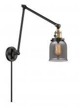 Innovations Lighting 238-BAB-G53 - Bell - 1 Light - 8 inch - Black Antique Brass -Adjustable Swing Arm
