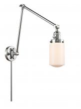 Innovations Lighting 238-PC-G311-LED - Dover - 1 Light - 5 inch - Polished Chrome -Adjustable Swing Arm