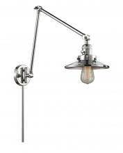 Innovations Lighting 238-PC-M7-LED - Railroad - 1 Light - 8 inch - Polished Chrome -Adjustable Swing Arm