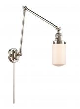 Innovations Lighting 238-PN-G311-LED - Dover - 1 Light - 5 inch - Polished Nickel -Adjustable Swing Arm