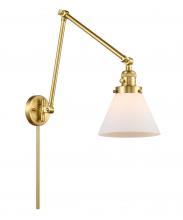 Innovations Lighting 238-SG-G41 - Cone - 1 Light - 8 inch - Satin Gold -Adjustable Swing Arm