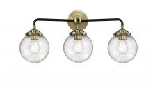 Innovations Lighting 284-3W-BAB-G204-6-LED - Beacon - 3 Light - 24 inch - Black Antique Brass - Bath Vanity Light