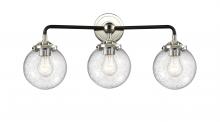 Innovations Lighting 284-3W-BPN-G204-6-LED - Beacon - 3 Light - 24 inch - Black Polished Nickel - Bath Vanity Light