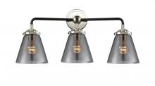 Innovations Lighting 284-3W-BPN-G63 - Cone - 3 Light - 24 inch - Black Polished Nickel - Bath Vanity Light