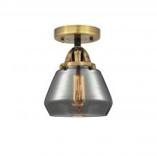 Innovations Lighting 288-1C-BAB-G173-LED - Fulton - 1 Light - 7 inch - Black Antique Brass - Semi-Flush Mount