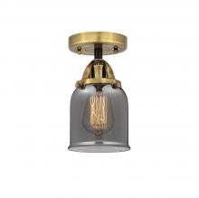Innovations Lighting 288-1C-BAB-G53-LED - Bell - 1 Light - 5 inch - Black Antique Brass - Semi-Flush Mount