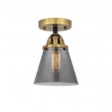 Innovations Lighting 288-1C-BAB-G63-LED - Cone - 1 Light - 6 inch - Black Antique Brass - Semi-Flush Mount