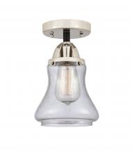 Innovations Lighting 288-1C-BPN-G194-LED - Bellmont - 1 Light - 6 inch - Black Polished Nickel - Semi-Flush Mount