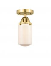 Innovations Lighting 288-1C-SG-G311-LED - Dover - 1 Light - 5 inch - Satin Gold - Semi-Flush Mount