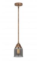 Innovations Lighting 288-1S-AC-G53-LED - Bell - 1 Light - 5 inch - Antique Copper - Cord hung - Mini Pendant