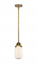 Innovations Lighting 288-1S-BB-G311-LED - Dover - 1 Light - 5 inch - Brushed Brass - Cord hung - Mini Pendant