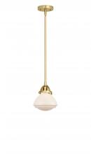 Innovations Lighting 288-1S-SG-G321-LED - Olean - 1 Light - 7 inch - Satin Gold - Cord hung - Mini Pendant