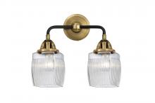 Innovations Lighting 288-2W-BAB-G302-LED - Colton - 2 Light - 14 inch - Black Antique Brass - Bath Vanity Light