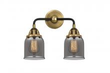 Innovations Lighting 288-2W-BAB-G53-LED - Bell - 2 Light - 13 inch - Black Antique Brass - Bath Vanity Light