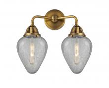 Innovations Lighting 288-2W-BB-G165-LED - Geneseo - 2 Light - 15 inch - Brushed Brass - Bath Vanity Light
