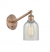 Innovations Lighting 317-1W-AC-G2511-LED - Caledonia - 1 Light - 5 inch - Antique Copper - Adjustable Sconce