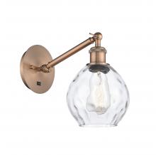 Innovations Lighting 317-1W-AC-G362-LED - Waverly - 1 Light - 6 inch - Antique Copper - Adjustable Sconce