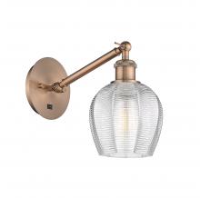 Innovations Lighting 317-1W-AC-G462-6-LED - Norfolk - 1 Light - 6 inch - Antique Copper - Adjustable Sconce