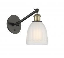 Innovations Lighting 317-1W-BAB-G441-LED - Brookfield - 1 Light - 6 inch - Black Antique Brass - Adjustable Sconce
