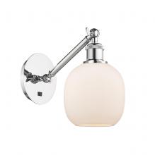 Innovations Lighting 317-1W-PC-G101-LED - Belfast - 1 Light - 6 inch - Polished Chrome - Adjustable Sconce