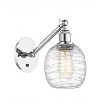 Innovations Lighting 317-1W-PC-G1013-LED - Belfast - 1 Light - 6 inch - Polished Chrome - Adjustable Sconce