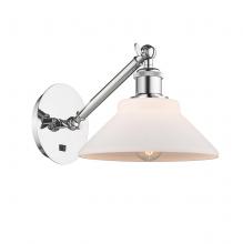 Innovations Lighting 317-1W-PC-G131-LED - Orwell - 1 Light - 8 inch - Polished Chrome - Adjustable Sconce