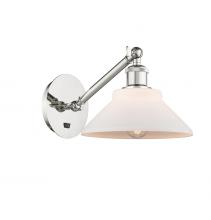Innovations Lighting 317-1W-PN-G131-LED - Orwell - 1 Light - 8 inch - Polished Nickel - Adjustable Sconce