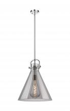 Innovations Lighting 410-1SL-PN-G411-16SM - Newton Cone - 1 Light - 16 inch - Polished Nickel - Pendant