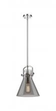 Innovations Lighting 410-1SM-PN-G411-10SM - Newton Cone - 1 Light - 10 inch - Polished Nickel - Mini Pendant