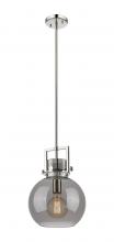 Innovations Lighting 411-1SM-PN-G410-10SM - Newton Sphere - 1 Light - 10 inch - Polished Nickel - Mini Pendant