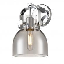 Innovations Lighting 423-1W-PC-G412-6SM - Pilaster II Bell - 1 Light - 7 inch - Polished Chrome - Sconce