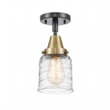 Innovations Lighting 447-1C-BAB-G513-LED - Bell - 1 Light - 5 inch - Black Antique Brass - Flush Mount