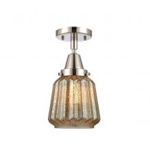 Innovations Lighting 447-1C-PN-G146-LED - Chatham - 1 Light - 7 inch - Polished Nickel - Flush Mount