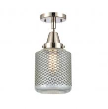 Innovations Lighting 447-1C-PN-G262-LED - Stanton - 1 Light - 6 inch - Polished Nickel - Flush Mount