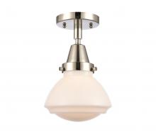 Innovations Lighting 447-1C-PN-G321-LED - Olean - 1 Light - 7 inch - Polished Nickel - Flush Mount