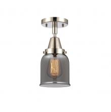 Innovations Lighting 447-1C-PN-G53-LED - Bell - 1 Light - 5 inch - Polished Nickel - Flush Mount
