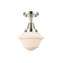 Innovations Lighting 447-1C-PN-G531-LED - Oxford - 1 Light - 8 inch - Polished Nickel - Flush Mount