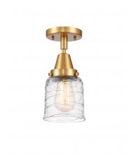 Innovations Lighting 447-1C-SG-G513-LED - Bell - 1 Light - 5 inch - Satin Gold - Flush Mount