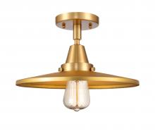 Innovations Lighting 447-1C-SG-MFR-SG-12-LED - Appalachian - 1 Light - 12 inch - Satin Gold - Flush Mount