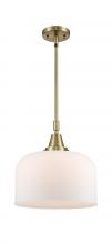 Innovations Lighting 447-1S-AB-G71-L-LED - Bell - 1 Light - 12 inch - Antique Brass - Mini Pendant