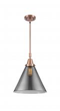 Innovations Lighting 447-1S-AC-G43-L-LED - Cone - 1 Light - 12 inch - Antique Copper - Mini Pendant