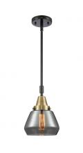 Innovations Lighting 447-1S-BAB-G173-LED - Fulton - 1 Light - 7 inch - Black Antique Brass - Mini Pendant