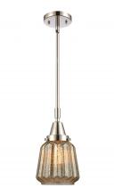 Innovations Lighting 447-1S-PN-G146-LED - Chatham - 1 Light - 7 inch - Polished Nickel - Mini Pendant