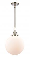 Innovations Lighting 447-1S-PN-G201-10-LED - Beacon - 1 Light - 10 inch - Polished Nickel - Mini Pendant