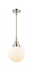 Innovations Lighting 447-1S-PN-G201-8-LED - Beacon - 1 Light - 8 inch - Polished Nickel - Mini Pendant