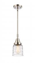 Innovations Lighting 447-1S-PN-G513-LED - Bell - 1 Light - 5 inch - Polished Nickel - Mini Pendant